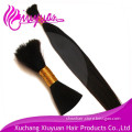 natural hair extensions without weft virgin russian straight hair